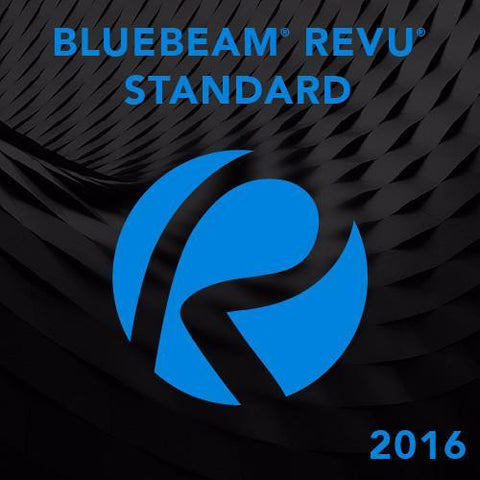 Bluebeam Revu Standard 2016.5 - 1 seat (Tier 1-4 seats) | Bluebeam