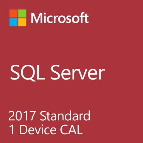 Microsoft SQL Server 2017 Standard - 1 Device Client Access License w/ Software Assurance