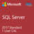 Microsoft SQL Server 2017 Standard - 1 User Client Access License Gov