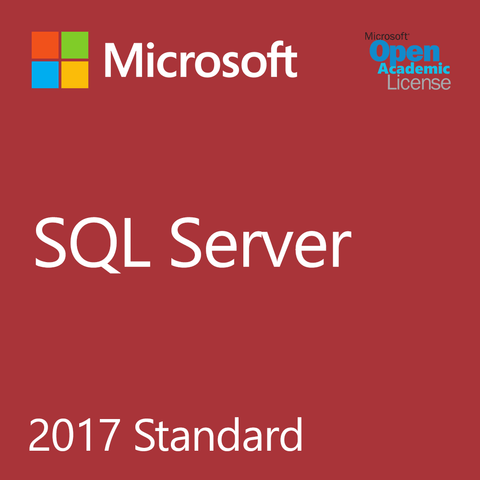 Microsoft SQL Server 2017 Standard - Open Academic | Microsoft