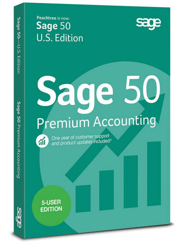 Sage 50 Premium Accounting 2015 5-Users - TechSupplyShop.com
