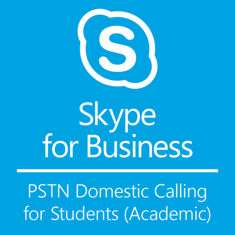 Skype for Business PSTN Domestic Calling for Students Academic