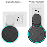 Universal Outlet Wall Mount Hanger Clip for Echo Dot 2nd Generation | iSunnao