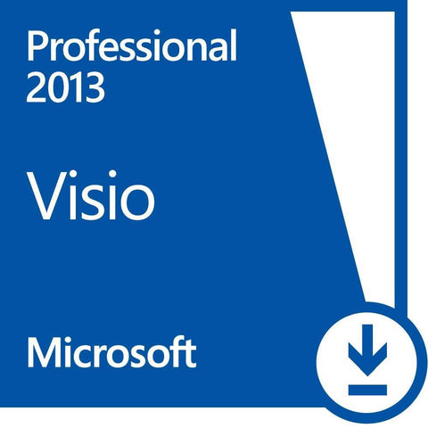 Microsoft Visio Professional 2013 - PC - 1 PC - License - TechSupplyShop.com - 2