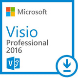 Microsoft Visio Professional 2016 - Instant License - TechSupplyShop.com - 2