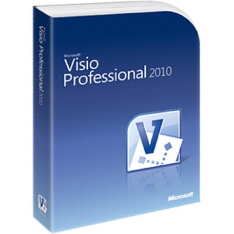 Microsoft Visio Professional 2010 License - 2 Installs - TechSupplyShop.com - 1