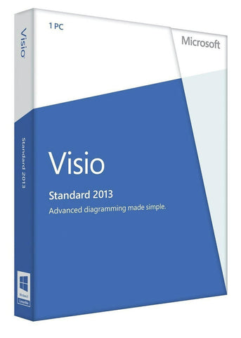 Microsoft Visio Standard 2013 Download License | Microsoft