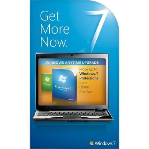 Microsoft Windows 7 Anytime Upgrade - Home Premium to Professional - TechSupplyShop.com