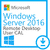 Microsoft Windows Server 2016 Remote Desktop 5 User CALs