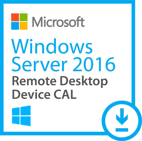Microsoft Windows Server 2016 Remote Desktop - 5 Device CAL