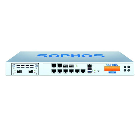 Sophos XG 330 Next-Gen UTM Firewall with 8x GbE & 2x SFP ports, SSD + Base License - Includes FW, VPN & Wireless (Appliance Only | Sophos