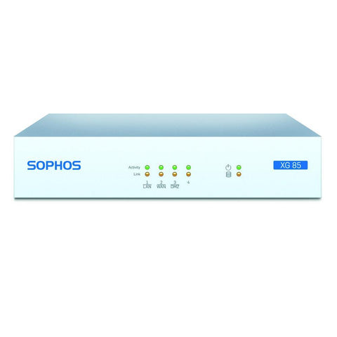 Sophos XG 85 Next-Gen Firewall EnterpriseProtect Bundle with 4 GE ports, EnterpriseGuard License, 24x7 Support - 2 Year | Sophos