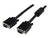 StarTech.com Coax High Resolution VGA Monitor Cable - VGA cable - HD-15 (M) - HD-15 (M) - 55 ft - molded - black - TechSupplyShop.com