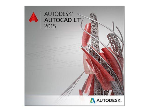 AutoCAD LT 2015 - PC - New License - DVD-ROM - Autodesk G2 - TechSupplyShop.com