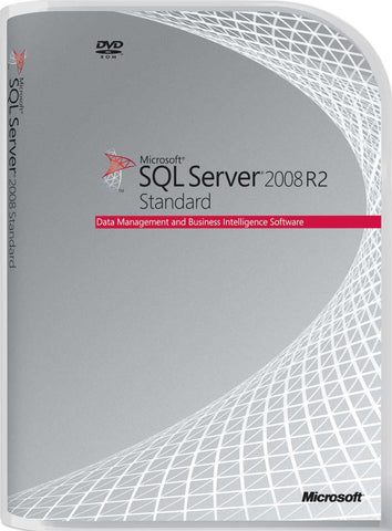 Microsoft SQL Server 2008 R2 Standard w/5 cals - Academic License