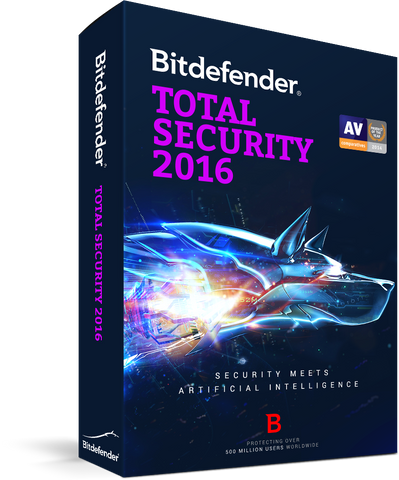 Bitdefender Total Security 2016 -1 Year | Bitdefender