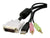 StarTech.com 4-in-1 USB Dual Link DVI-D KVM Switch Cable with Audio and Microphone - Keyboard / video / mouse / audio cable - 4 pin USB Type A, mini-phone stereo 3.5 mm , DVI-D (M) - mini-phone stereo 3.5 mm , 4 pin USB Type B, DVI-D (M) - 10 ft - black - - TechSupplyShop.com