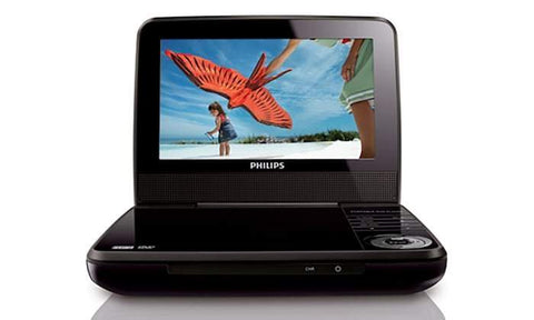 Philips 7" Portable DVD Player - Black | Philips