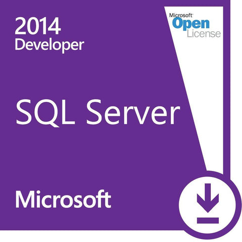 Microsoft SQL Server Developer Edition 2014 - Open License | Microsoft