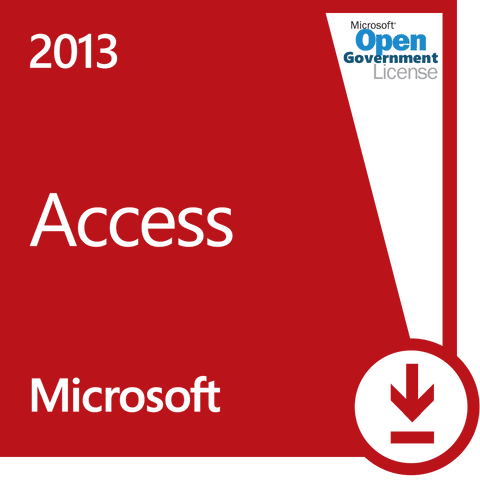 Microsoft Access 2013 License Open Government | Microsoft