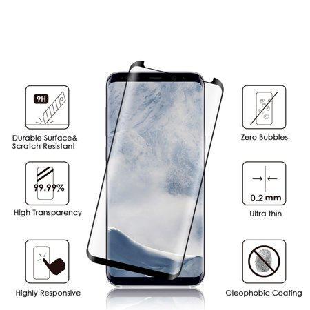 iCellCover 3D Curved Tempered Glass for Samsung Galaxy S9 Plus - Black | Icellcover