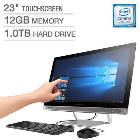 HP Pavilion 24" Touchscreen All-in-One Desktop | TechSupplyShop.com