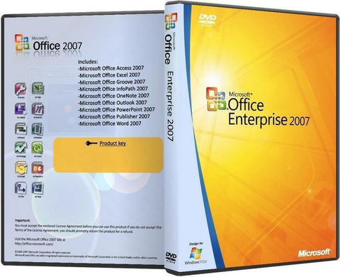 Microsoft Office Enterprise 2007 - License - TechSupplyShop.com