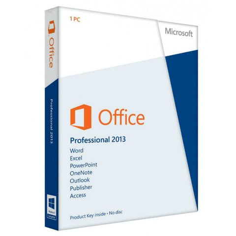 Microsoft Office Professional 2013, PC, License, English, - TechSupplyShop.com - 1