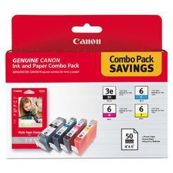 Canon 3e Black 6 Combo Pack