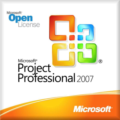 Microsoft Project 2007 Professional Open License | Microsoft