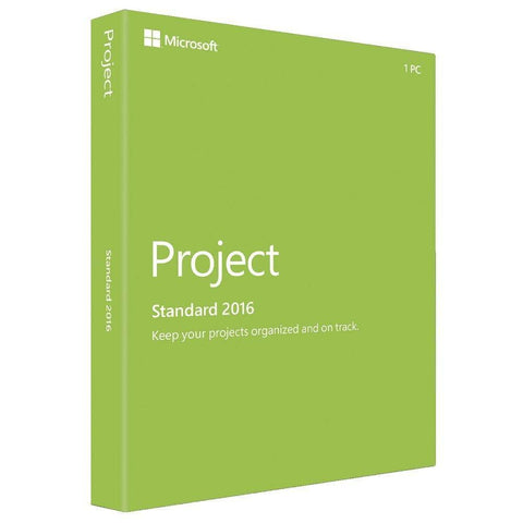 Project Standard 2016 32/64 Bit Academic Edition License | Microsoft