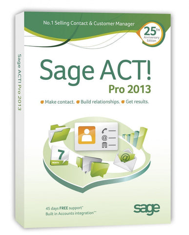 Sage ACT! Pro 2013 - Digital license - TechSupplyShop.com