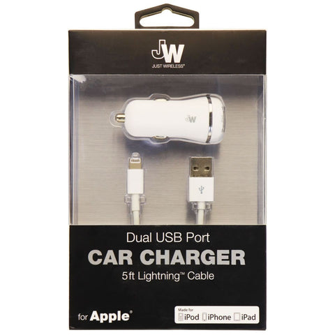 Just Wireless Car Mobile Charger for iPhone - Black | Just Wireless