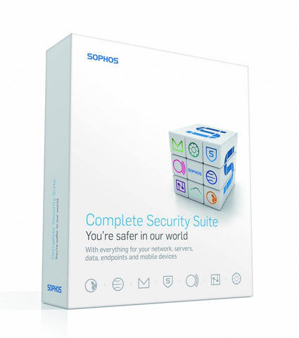 Sophos Complete Security Suite 3 Years Subscription - Per User Pricing (200-499 Users) | Sophos