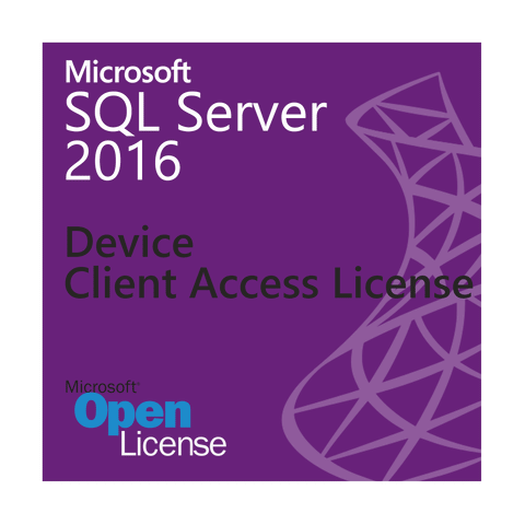Microsoft SQL Server 2016 - Device Client Access License (1 Device CAL) - TechSupplyShop.com