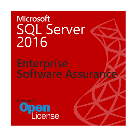 Microsoft SQL Server 2016 Enterprise - 2 Core - olp Software Assurance - TechSupplyShop.com