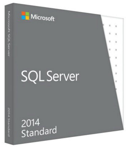 Microsoft SQL Server Standard Edition 2014 with 10 Clients - TechSupplyShop.com