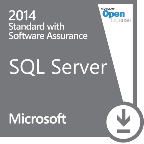 Microsoft SQL Server 2014 Standard Edition Open License with Software Assurance | Microsoft