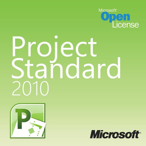 Microsoft Project 2010 Standard Open License | Microsoft