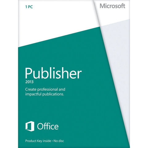 Microsoft Publisher 2013 - With Media - Retail Box - TechSupplyShop.com