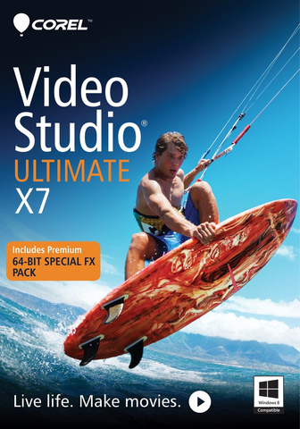 Corel VideoStudio Ultimate X7 Retail Box - TechSupplyShop.com