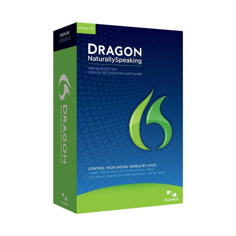Nuance Dragon Naturally Speaking 12.0 Premium - TechSupplyShop.com