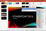 Microsoft PowerPoint 2016.