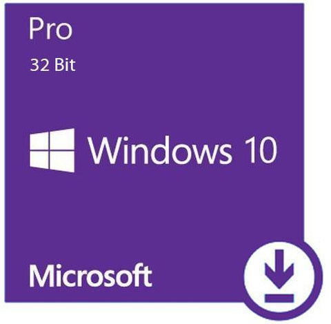 Microsoft Windows 10 Professional License 32-bit