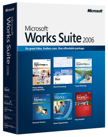 Microsoft Works Suite 2006 - Box Pack - TechSupplyShop.com